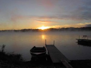 big pine lake sunrise