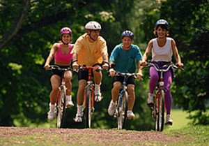 family-biking