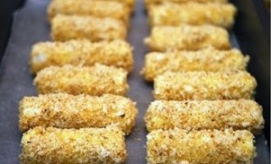 Baked Mozzarella Cheese Sticks Recipe