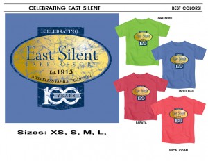 east silent resort t shirts